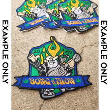 Load image into Gallery viewer, Custom Patch with Embroidery Design Digitizing or Text